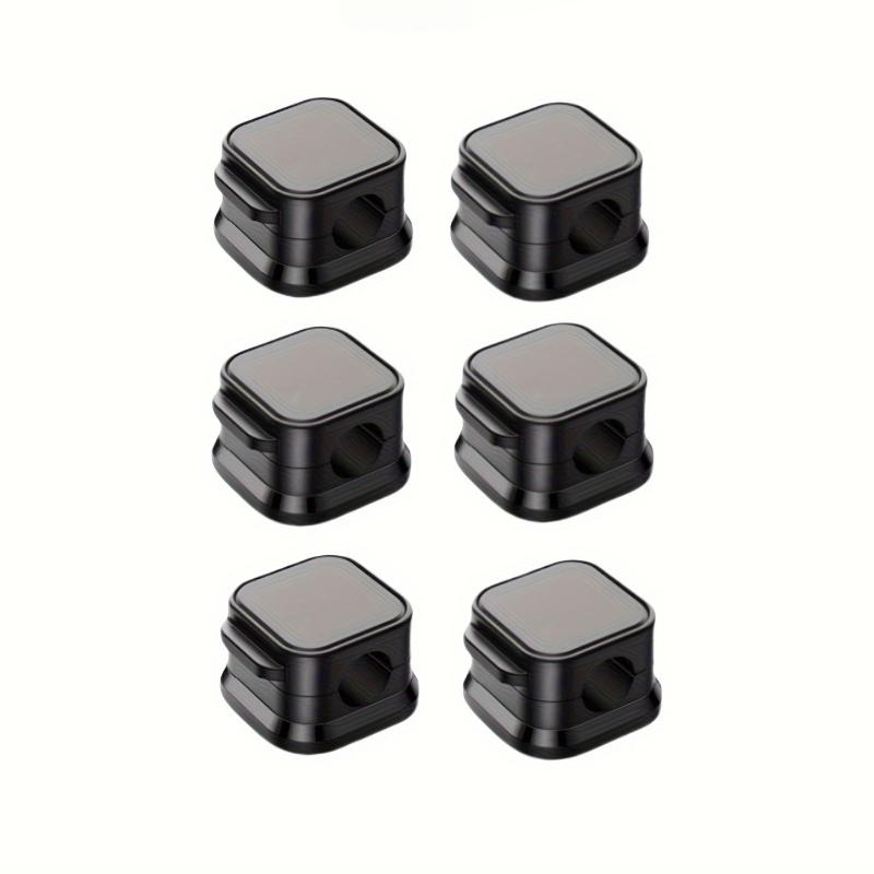 1/3/6 Stück magnetische Kabelclips, Kabel glatt, verstellbarer Kabelhalter unter dem Schreibtisch, Kabelmanagement, Drahthalter, Kabel-Organizer-Halter