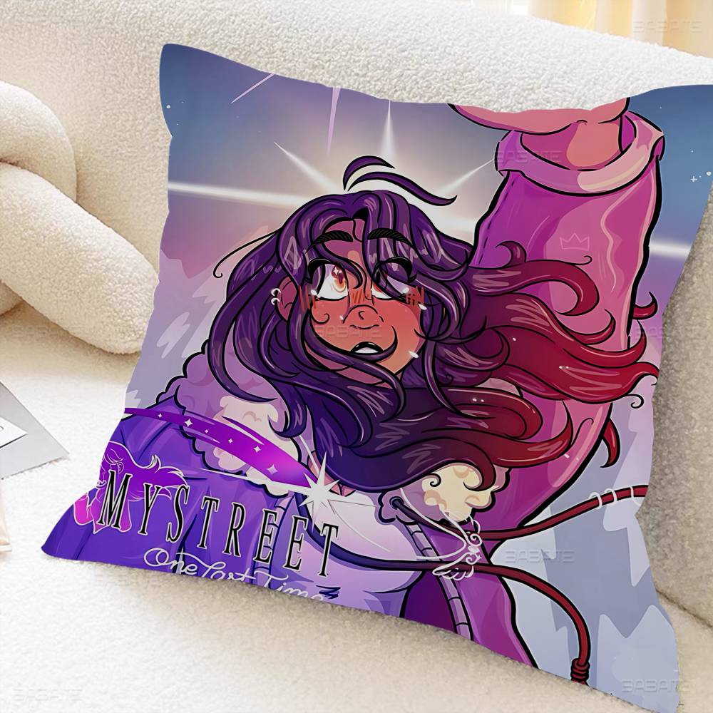 

Game Aphmau Cushion Cover Polyester Sofa Cushions Decorative Throw Pillows Home Decoration Pillowcover 12x12Inch