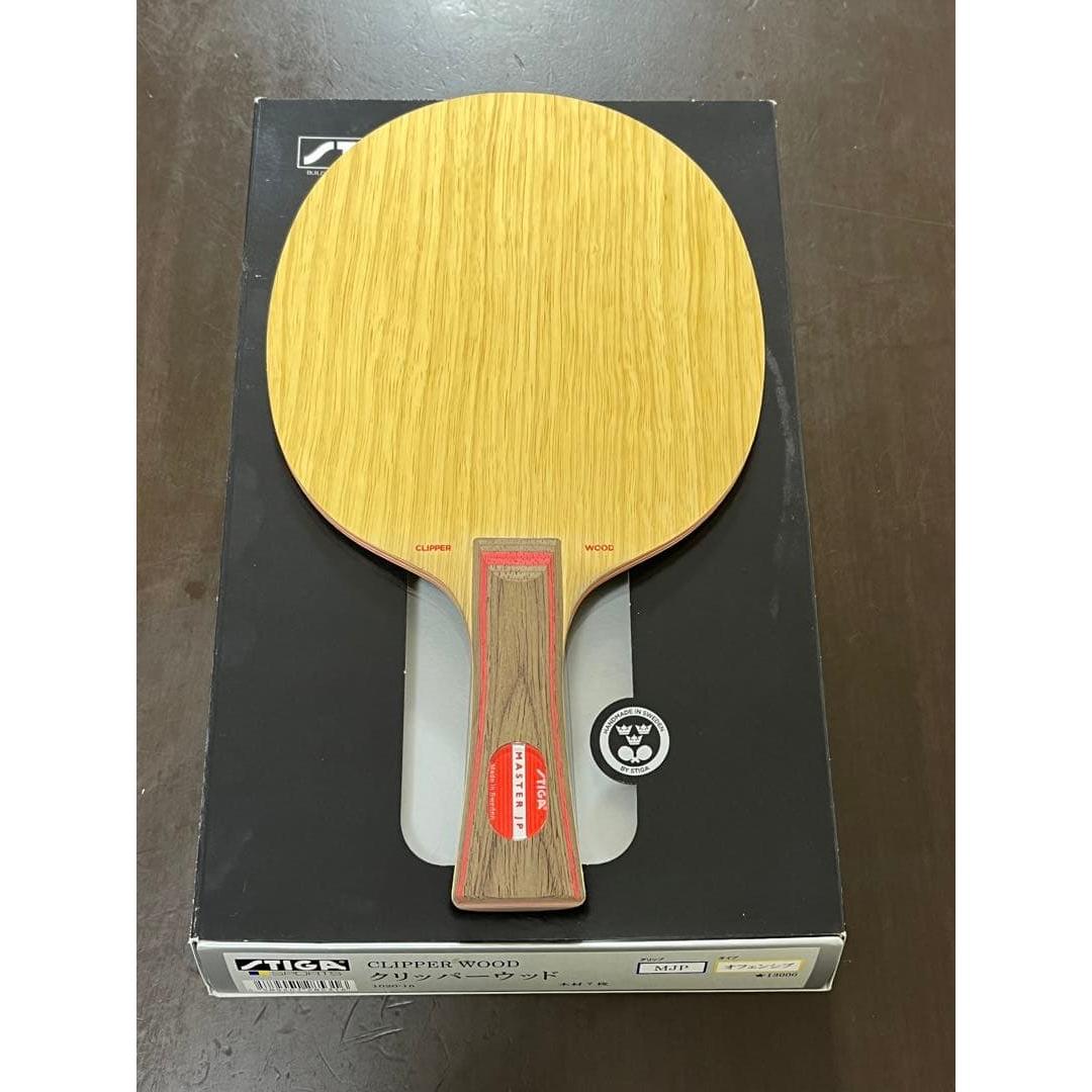 Used STIGA 87g Discontinued Clipper Wood [MJP] Table Tennis Racket Stiga