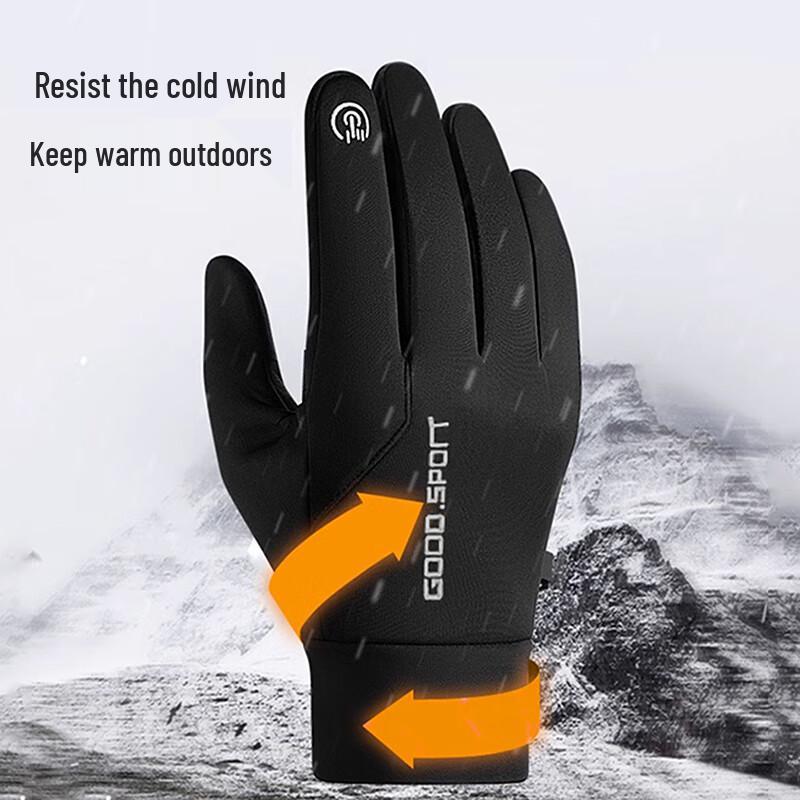 Woodpecker Erkek Kışlık Sıcak Dokunmatik Ekran Eldivenleri