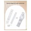 4/8/16PCS Flat Rope Binding Quilt Cover Ties Four Corner Fixed Duvet Snap Clips  Quilt Securing