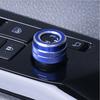 Blue Aluminum Rearview Mirror Adjust Knob Cover For Toyota Camry 2018-2024