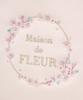 Maison de Fleur Sakura Square 2-Way Tote Bag, Women's, Pink