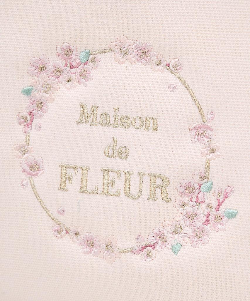 Maison de Fleur Sakura Square 2-Way Tote Bag, Women's, Pink
