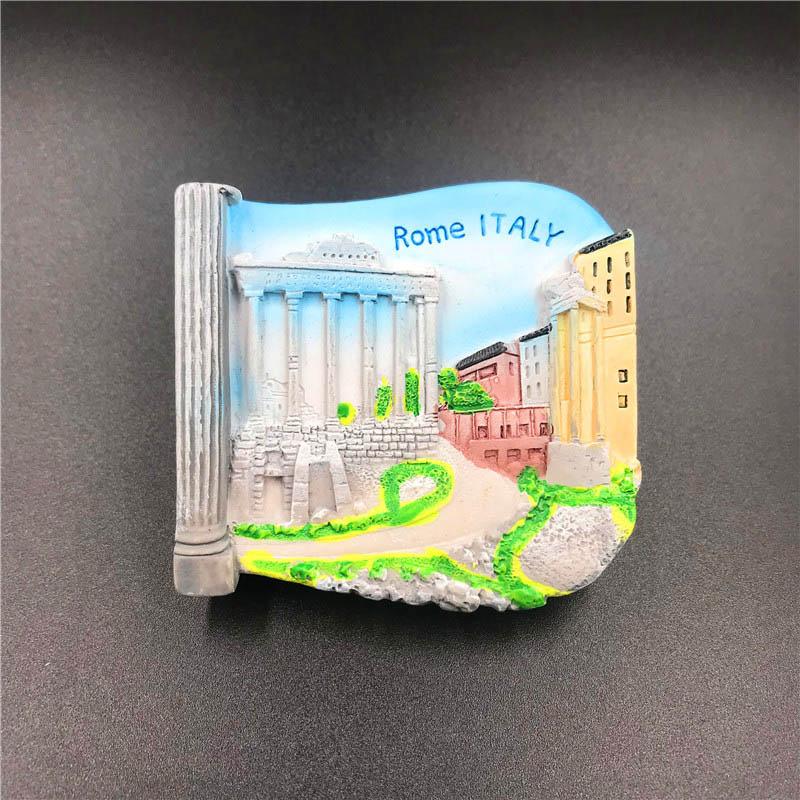Magneți de frigider 3d Coreea Austria Viena Thailanda Grecia Italia frigider rășină magnetic 3d colecție turism decorațiune casă