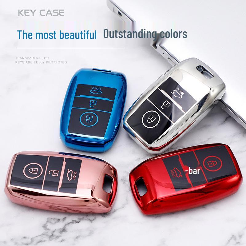 Kia Key Cover for Models: K2, Sportage, K3, Pegas, K4, K5, Yipao, KX3/KX5 - Unisex Buckle Design