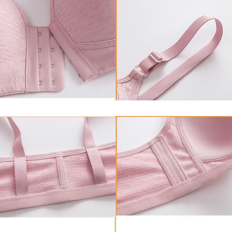 Тонкий непровисающий бюстгальтер большого размера в сборе — фото 4