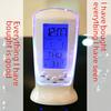 510 Mini LED Leuchtender Musikwecker mit Temperaturanzeige - Leise und Kreatives Geschenk