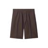 Tailored Wool Herringbone Shorts Men's 80870861