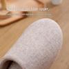 Pantofole da Casa in Camoscio con Suola Morbida Lavabili in Lavatrice - Cotone con Tallone Spesso per Autunno/Inverno
