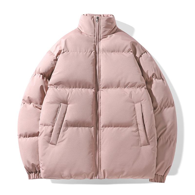 Autumn and Winter New Trendy Brand Down Cotton Clothes Men's Winter Loose Thickened Windproof Warm Cotton Clothes Men's Bread Clothes Jacket