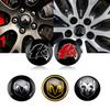 56MM 4Pcs Car Wheel Center Hub Cap For Dodge Durango Caliber Dakota Neon SXT Nitro Ram1500 Viper Badge Covers Sticker Accessorie