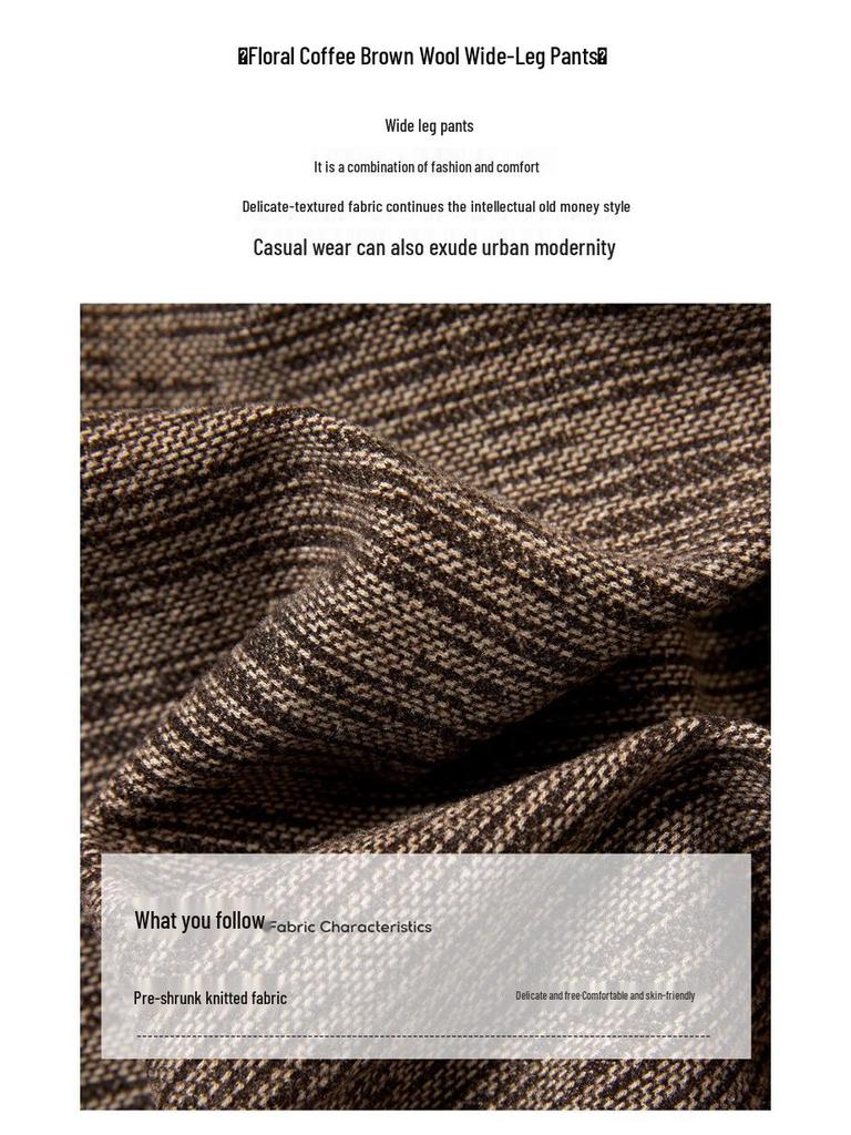 Women's High-Waisted Wide-Leg Commuter Trousers