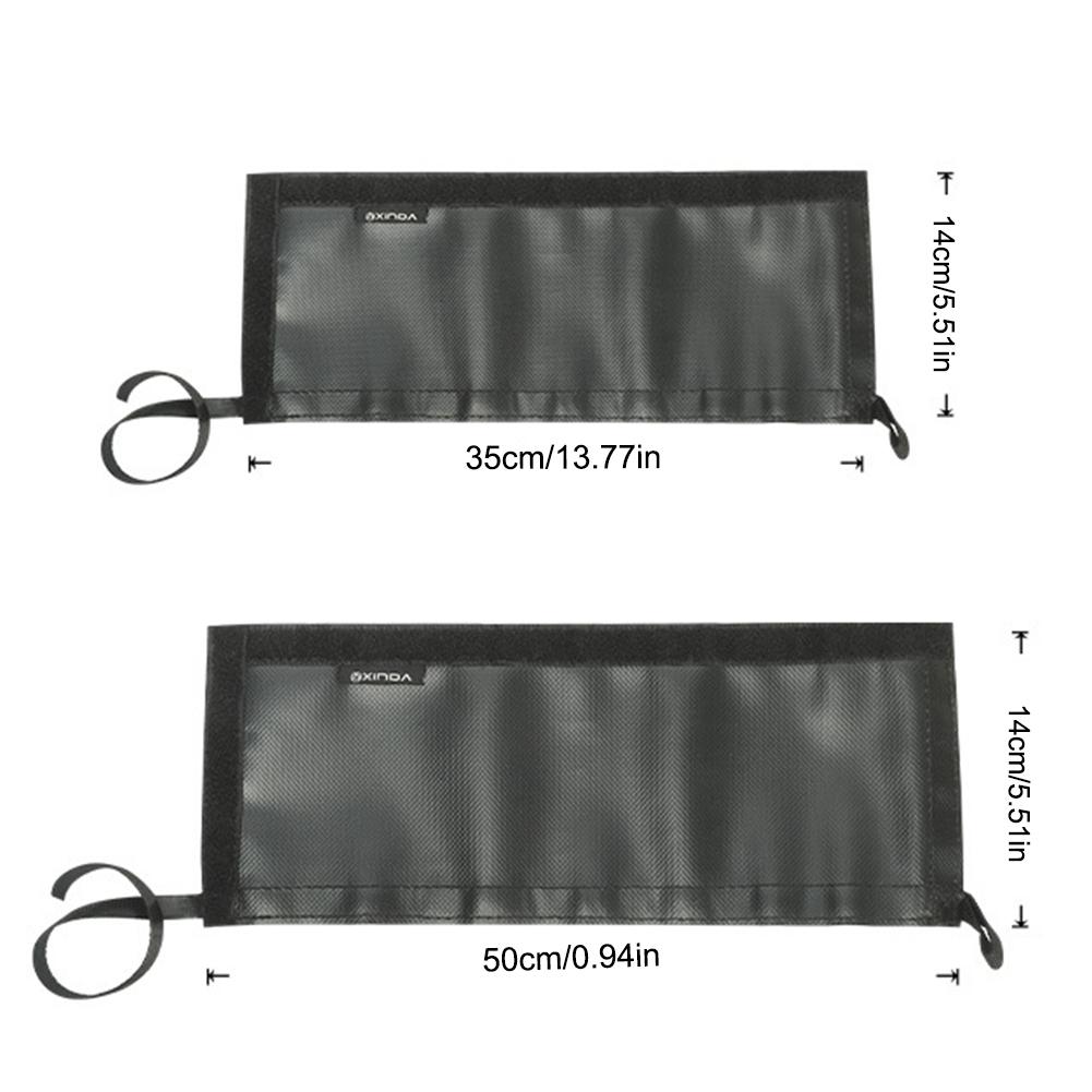 35/50cm Rope Protective Sleeve Lightweight PVC Rope Protection Cover Magic Tape Anti-Wear Rope Guard for Outdoor Climbing Rock