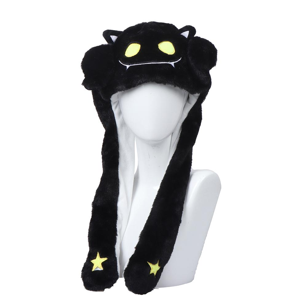 Halloween Ear Moving Jumping Hat Funny Plush Cute Animal Birthday Gift Hat