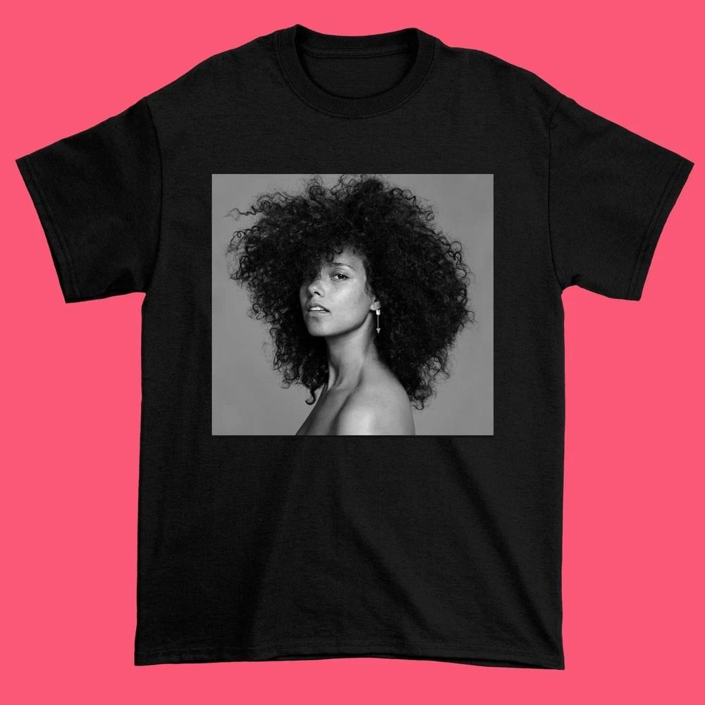 Alicia Keys Black Unisex Unisex Black Shirt Qc98944a S
