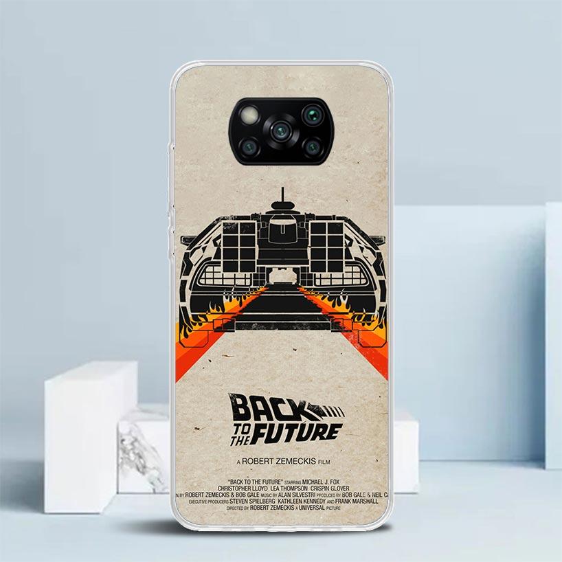 Back To The Future TV Phone Case For Xiaomi Poco F7 Ultra X5 X6 X7 Pro M7 Redmi 15C 15 13C 13 12C 12 10C 10 10A 9 9C 9A 9T Cover