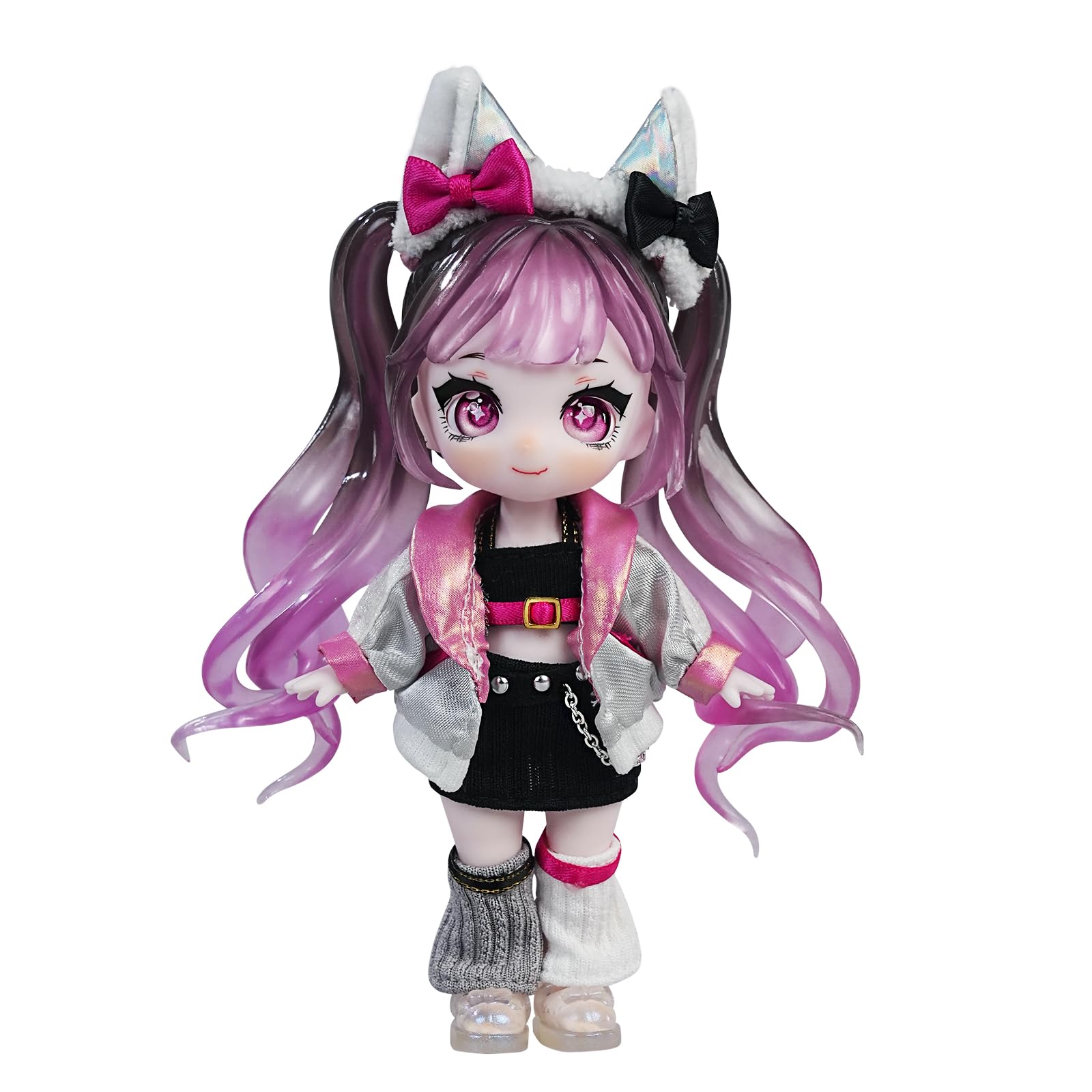 

Кукла BJD ICY Fortune Days 13 см - Набор куклы в стиле аниме, Идеально подходит для подарков, украшения, упражнений «сделай сам» и коллекционирования, Кукла для девочки 8+