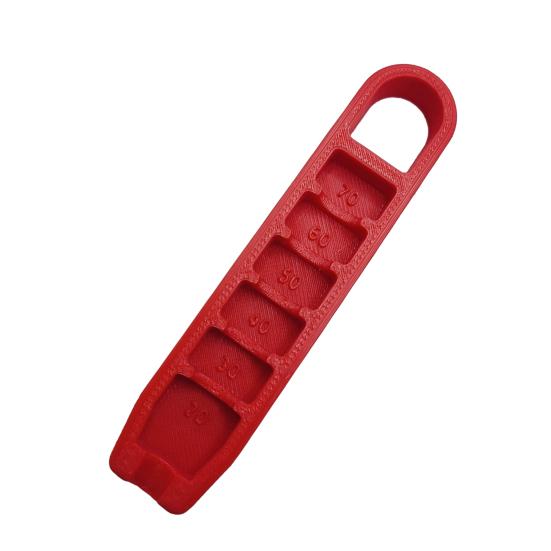 Golf Tee Height Setter 20-70MM Indoor Outdoors Consistent Swings Training Aid 3D Printed Tee Height Positioner Adjuster Golf Accessories