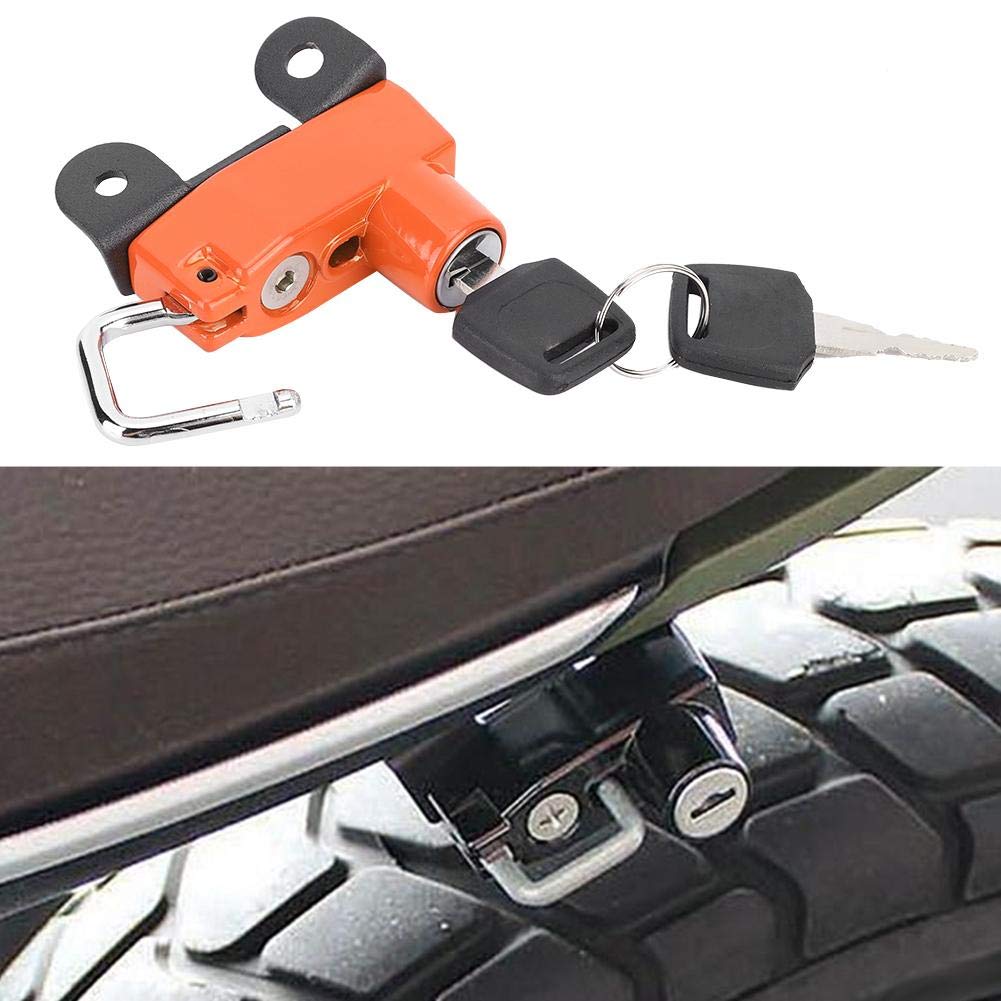 Helmet Lock Helmet Holder Kit with Key Handlebar Helmet Lock Guard Aluminum Alloy