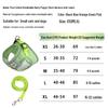 Reflective Anti-Escape Breathable Dog Harness & Retractable Leash for Small & Medium Dogs