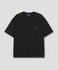 DOLPHIN WAVE APPAREL Dolphin Embroidered Logo Short Sleeve T-Shirt Black