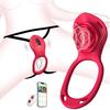 Couples App Remote Control Wearable Vibrator, Hands Free Panty Clitoral Stimulator, Vibrating Cock Ring, Adult Sex Toys for Women & Men, Female