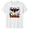 Cute Spooky Bat Pumpkin TShirt Halloween Gift For Him And Her