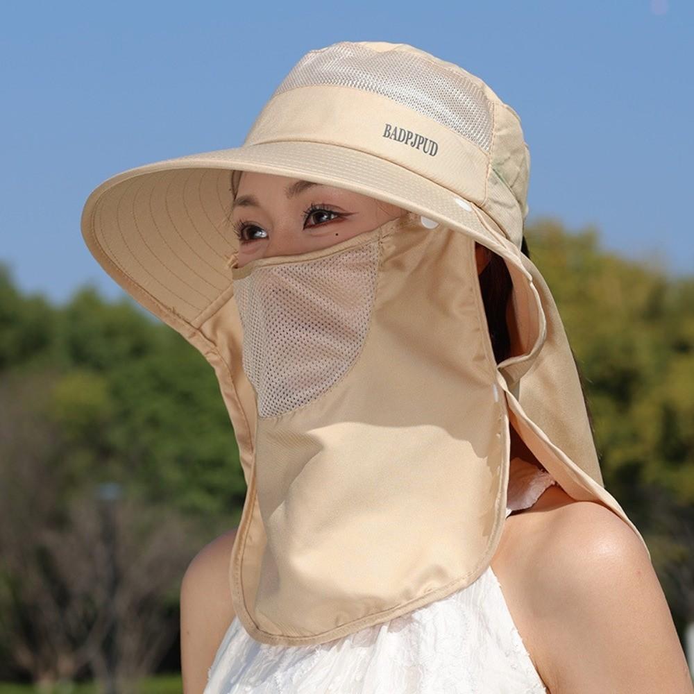 

Sunscreen Fishing Hat Breathable Mesh Bucket Hats New Sun Hats Summer хакі