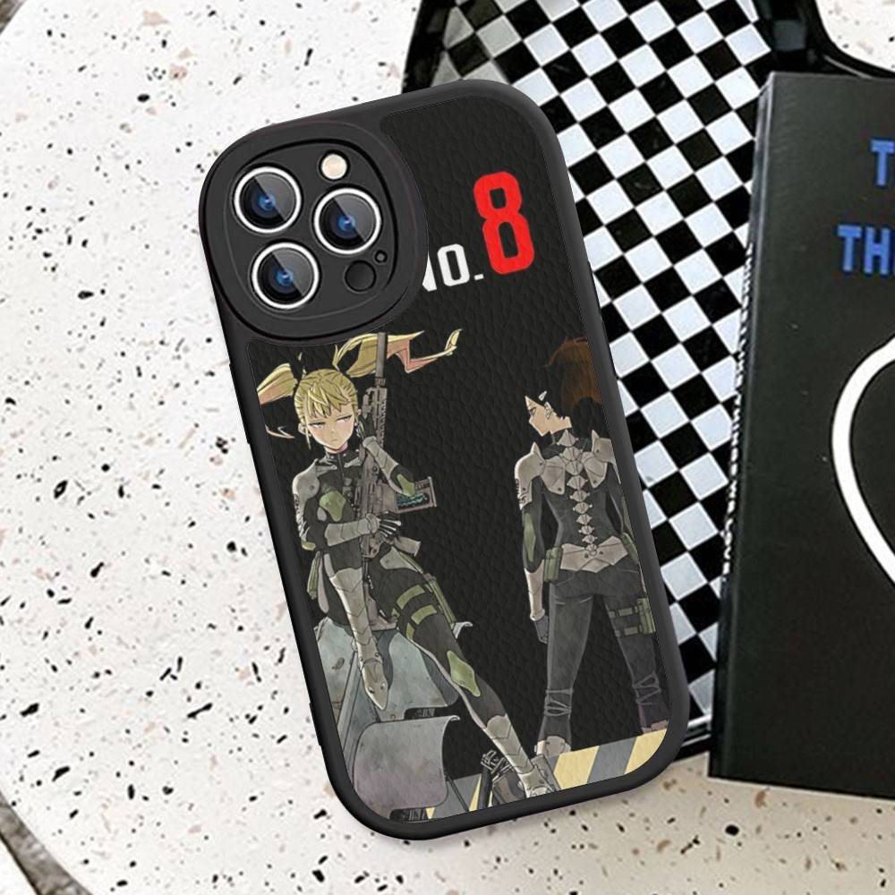 

Japan Classic Comics K-Kaiju No8 Anime For IPhone 16 15 14 13 12 11 Pro Max Plus Shockproof Leather Soft Phone Cover iPhone 15pro max
