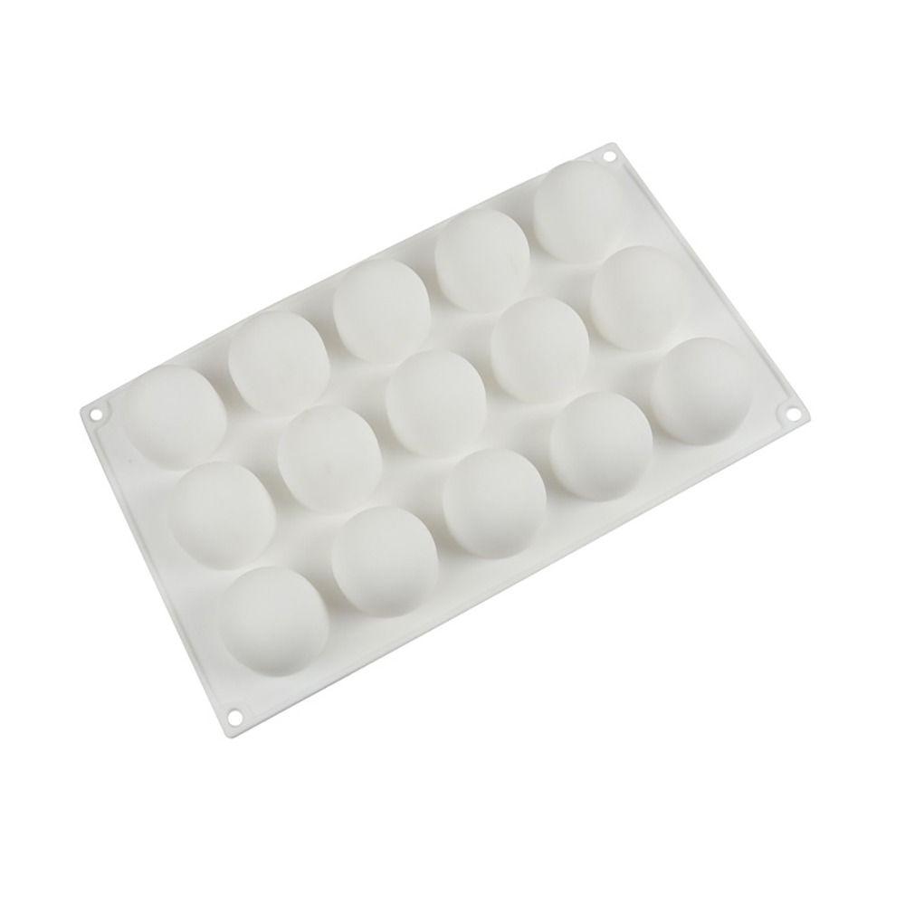 1Pcs Ball Shape 3D Sphere Silicone Mold Kitchen Bakeware Accessories  For Mousse Cake Baking
