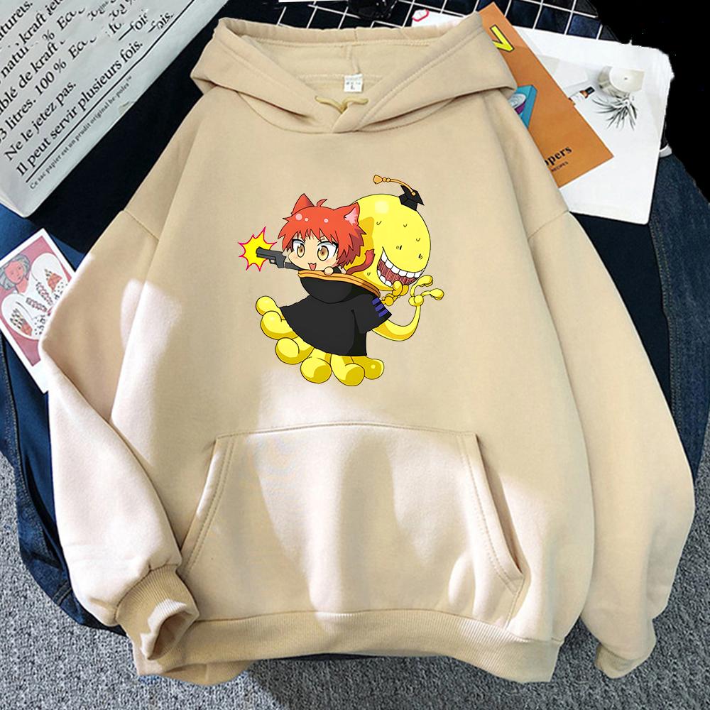 

Унисекс Толстовка с капюшоном для класса «Убийство» Harajuku Толстовка Уличная одежда Толстовка с круглым вырезом Пуловер с капюшоном Модный пуловер с капюшоном Уличная одежда 4XL