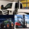 Universal Forklift Rearview Tractor Side Mirrors Convex Glass Forklift Rearview Mirrors for Dump Fishing Mirrors, - Wide-Angle Excavators, Trucks,