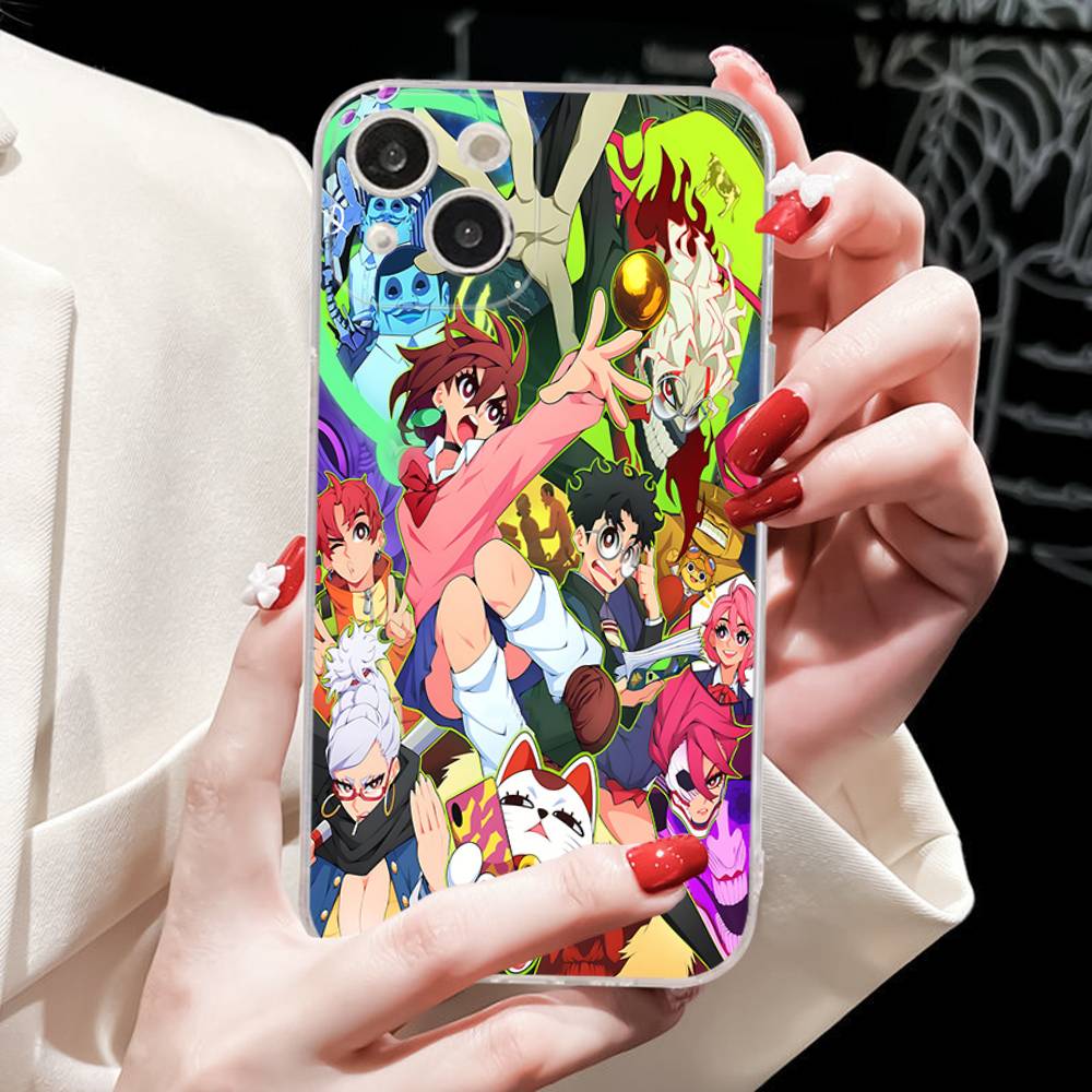 Anime DandadanS Hot New Transparent TPU Phone Case For IPhone 17 11 12 13 14 15 16 Pro Max 16 Plus Cover
