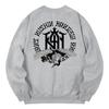 KAN6312 Kmg0106 Giljo 2 Fleece-Lined Sweatshirt - Gray