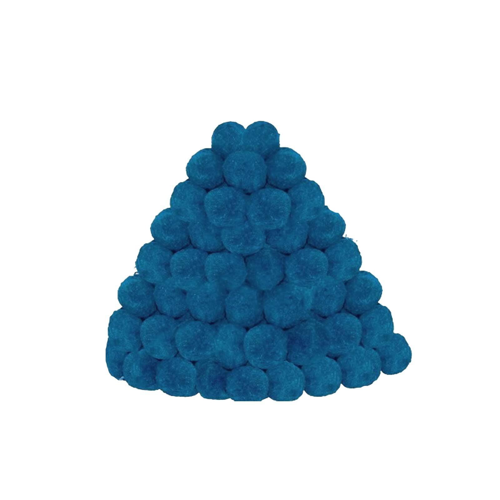 

Шарик для фильтра для бассейна, недавно модернизированный и эффективный фильтр для песка для бассейна, многоразовый экологически чистый средний шарик для синего фильтра 200g