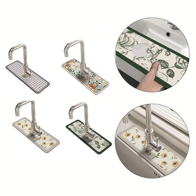 Wasserabsorbierende Pads Badezimmer Kieselgur Küchenarbeitsplatte