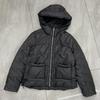 Winter new hooded pressed down jacket women's short loose fashion thin thin small coat