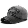 Men's Washed Duckbill Baseball Cap - Trendy European & American Style, Outdoor Casual Sun Hat