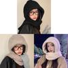Knitted Winter Hat With Solid Color For Cold Weather Outdoor Activities