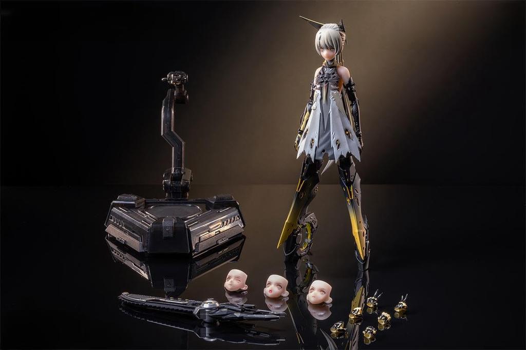 HiPlay AniMester Scale Nuclear Gold Heavy Construction Senso Permish Nanami Pulse Shining Shooting Star Movable Action Figure with Accessories Full