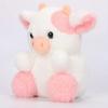 Kawaii Cow Plush Toy Plush Pillow Palm Cows Plush Stuffed Animal Toy Cartoon Cute Pink Cow Plush Toy Cow Plushie Doll for Kids