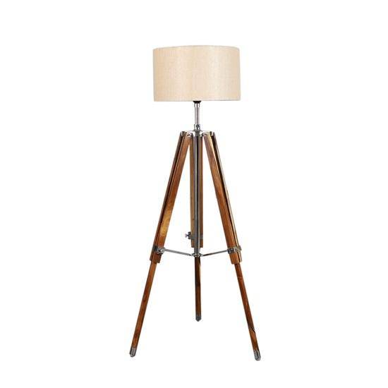 Stojací lampa Dřevěný stojan pouze, Kovová konstrukce Více možností stylu pro Obývací pokoj, Ložnici, Dekoraci domácí kanceláře