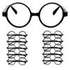 10 Stück Harry Zauberer Brillen Runde Fassung Brillen Ohne Gläser Halloween Kostüme Harry-potters Cosplay Requisiten Party Dekorationen Zubehör