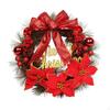 30cm Christmas Wreath, Hanging Decoration, Wreath for Year's, Holidays, Winter