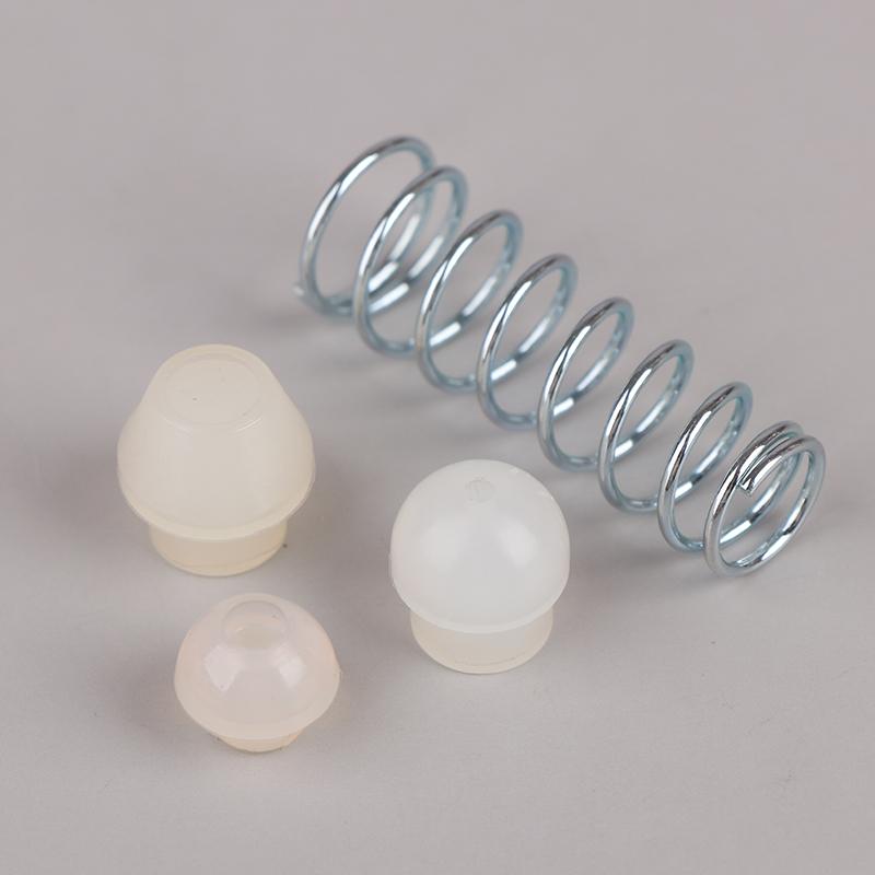 New 2/3Pcs Big Air Cannon S Interface Spring Flat Head/Round Head Spring Air Plug Pneumatic Accessories