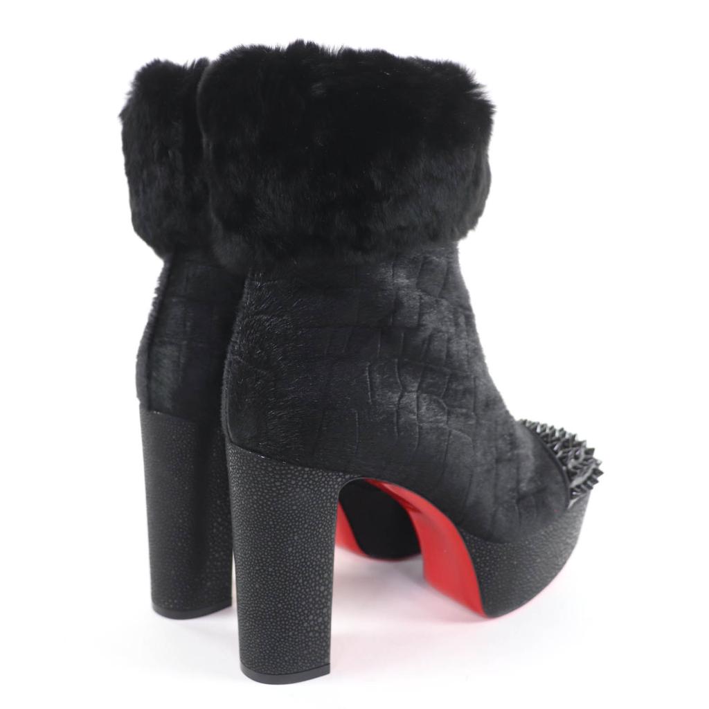 Pristine Christian Louboutin short boots BENICHOCHOTTE 110 36.5 3170961 Used