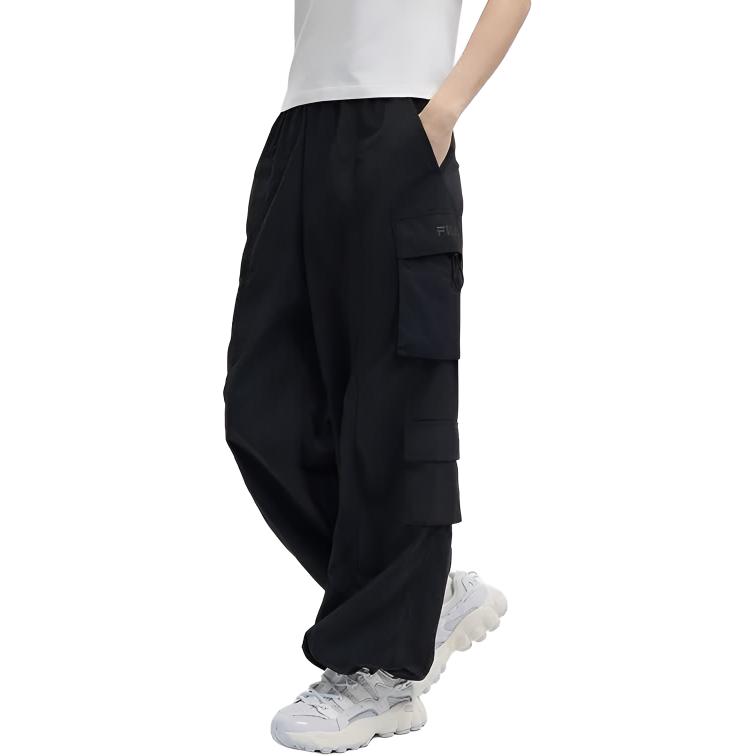 FILA Original Cool Touch Fashion Comfortable Casual Pants Women bottoms Black F11W629804FBK