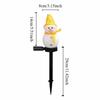Waterproof Christmas Ground Lamp Solar Powered Solar Garden Light Snowman Landscape Lamp  Xmas