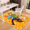 The Adventures of Tintin2 Printed Absorbent Washable Carpet, Non-Slip Bathroom Mats, Kitchen Rugs, Yoga Mat,Living Room Entrance, Camping Picnic Rugs